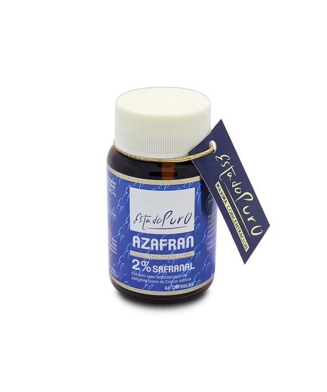 AZAFRAN 2 SAFRANAL 40CAP ESTADO PURO – foto del producto safranal cápsula azafran