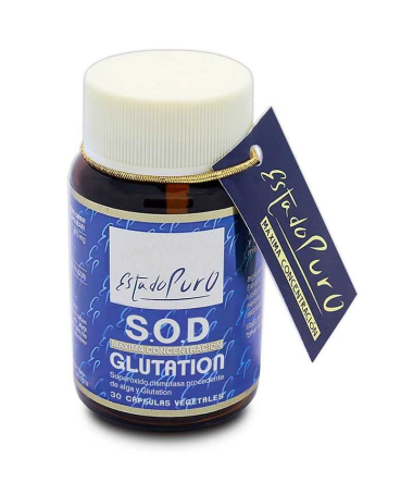 SOD GLUTATION 30CAP ESTADO PURO – foto del producto sod glutation cápsula