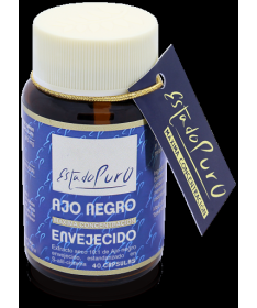 AJO NEGRO ENVEJECIDO 40CAP ESTADO PURO – foto del producto ajo negro envejecido