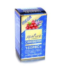 CRANBERRY MEGA150 PACS 40CAP ESTADO PURO – foto del producto pacs extracto seco