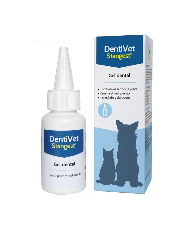 DENTIVET GEL DENTAL PERROS Y GATOS 50ML – foto del producto sodio dentivet gel