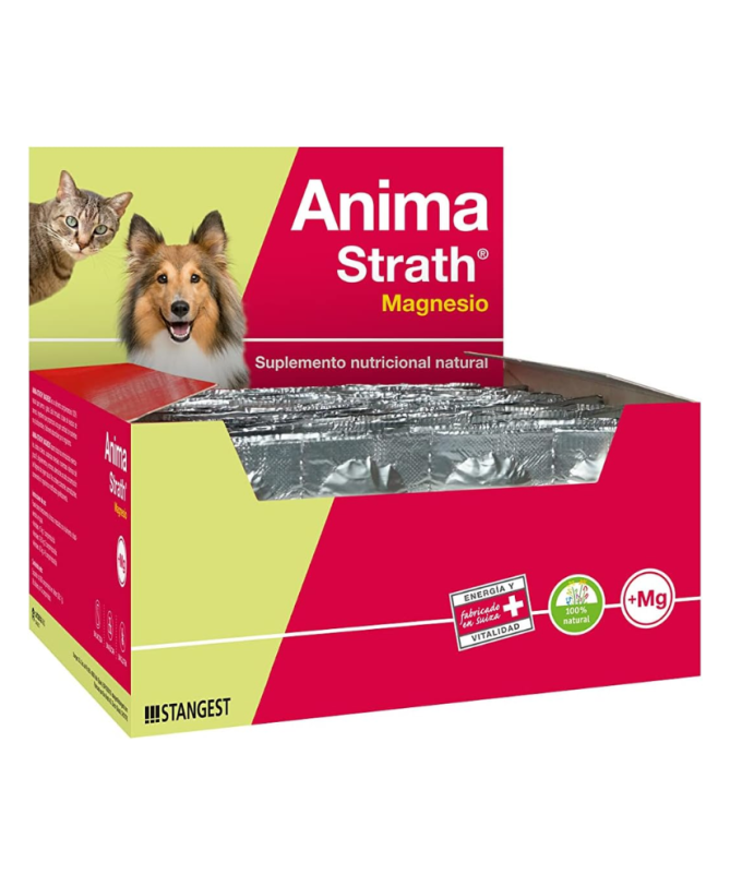 ANIMA STRATH MAGNESIO PERROS Y GATOS 40COMP – foto del producto magnesio strath anima ANIMA STRATH MAGNESIO PERROS Y GATOS 40COMP – foto del producto magnesio strath anima
