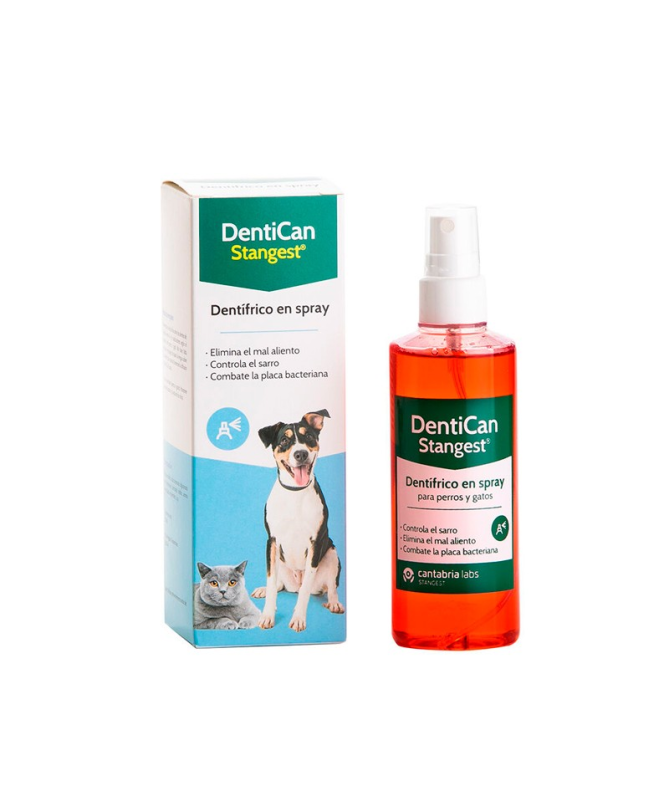 DENTICAN DENTAL PERROS Y GATOS SPRAY 125ML – foto del producto sódico dentican dental DENTICAN DENTAL PERROS Y GATOS SPRAY 125ML – foto del producto sódico dentican dental