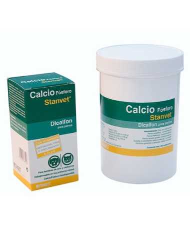 CALCIO FOSFORO DICALFON PERROS 500COMP – foto del producto calcio vitamina bruta