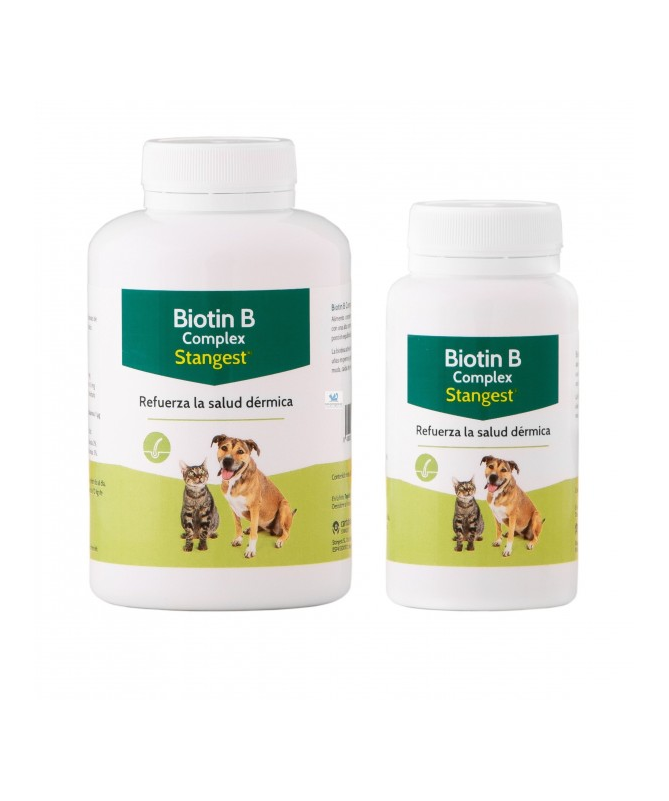BIOTIN B COMPLEX PERROS Y GATOS 100COMP – foto del producto vit mcg biotin BIOTIN B COMPLEX PERROS Y GATOS 100COMP – foto del producto vit mcg biotin