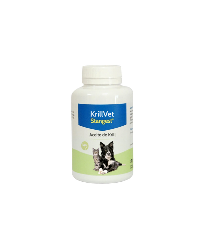 KRILL VET PERRROS Y GATOS 120CAP – foto del producto krill vet perrros