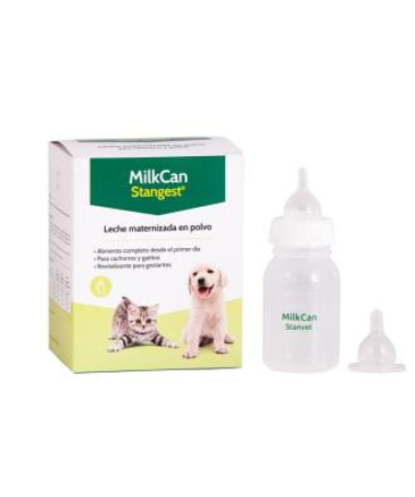 MILKCAN BIBERON LECHE POLVO PERROS Y GATOS 400GR – foto del producto productos milkcan biberon