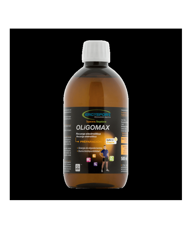 ERGYSPORT OLIGOMAX 250 ML – foto del producto cobre zinc potasio
