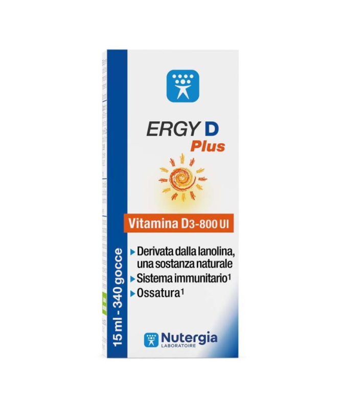 ERGY D PLUS 15ML – foto del producto vitamina origen natural