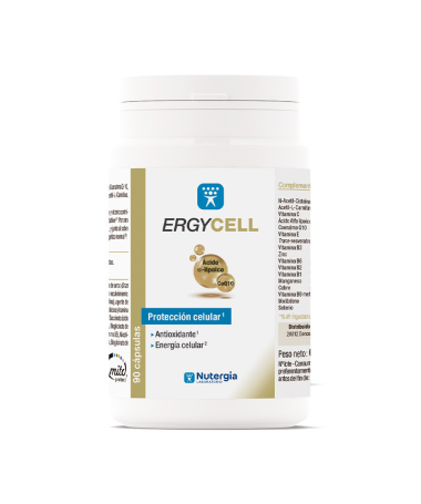 ERGYCELL 90CAP – foto del producto vitamina acetil ácido