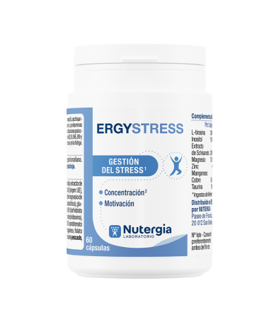 ERGYSTRESS 60CAP – foto del producto vitamina magnesio bacopa