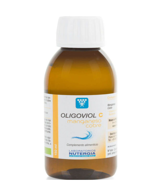 OLIGOVIOL SM C MANGANESO COBRE 150ML – foto del producto manganeso cobre agua