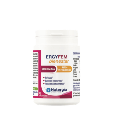 ERGY FEM BIENESTAR 60 CAP – foto del producto vitamina magnesio salvia