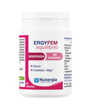 ERGY FEM EQUILIBRIO 60 CAP – foto del producto extracto vitamina magnesio