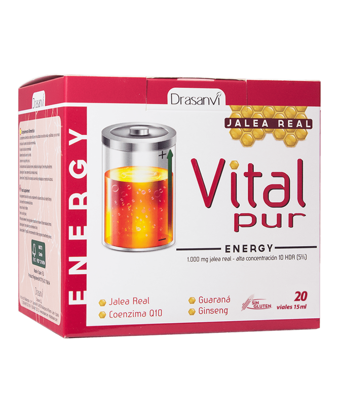VITALPUR ENERGY 20VIALES – foto del producto vitamina extracto fluido VITALPUR ENERGY 20VIALES – foto del producto vitamina extracto fluido