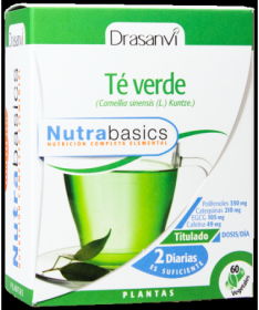 NUTRABASICS TE VERDE 60CAPS – foto del producto aporte verde nutrabasics