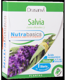 NUTRABASICS SALVIA 30CAP – foto del producto salvia nutrabasics 30cap