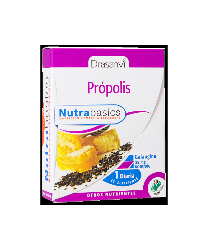 NUTRABASICS PROPOLIS 30CAP – foto del producto nutrabasics propolis 30cap