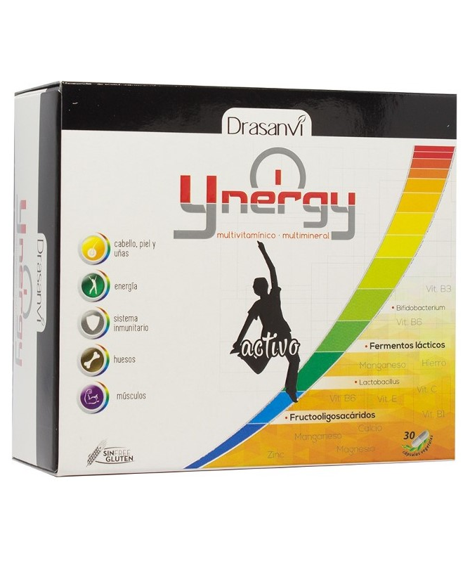 YNERGY ACTIVO 36CAP – foto del producto forma vitamina magnesio