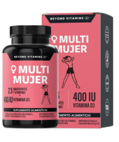 YNERGY MUJER 24CAP – foto del producto forma vitamina calcio
