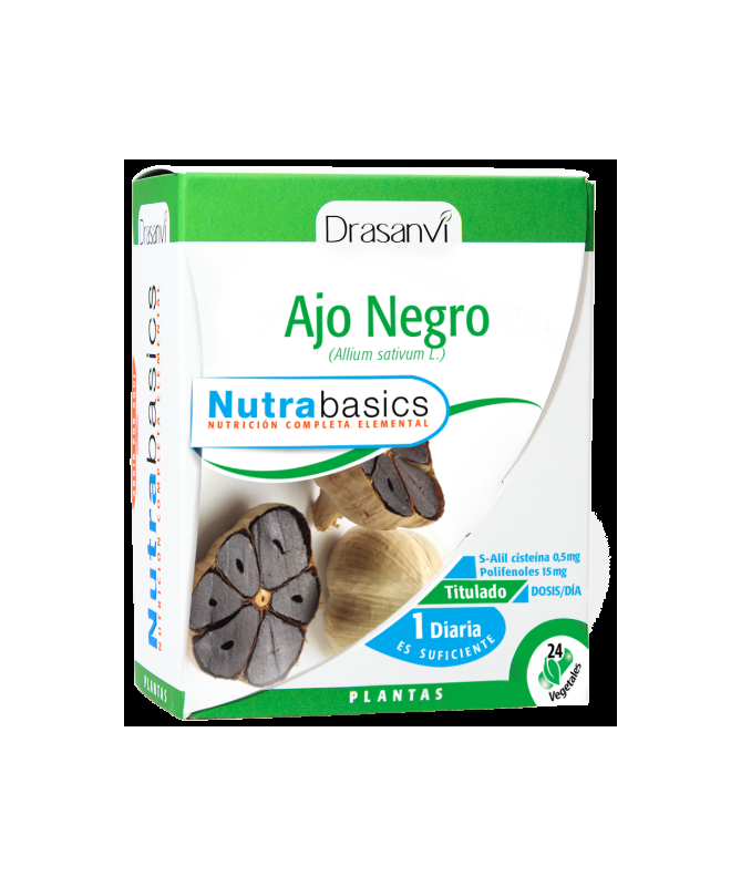 NUTRABASICS AJO NEGRO 24CAP – foto del producto ajo negro nutrabasics NUTRABASICS AJO NEGRO 24CAP – foto del producto ajo negro nutrabasics