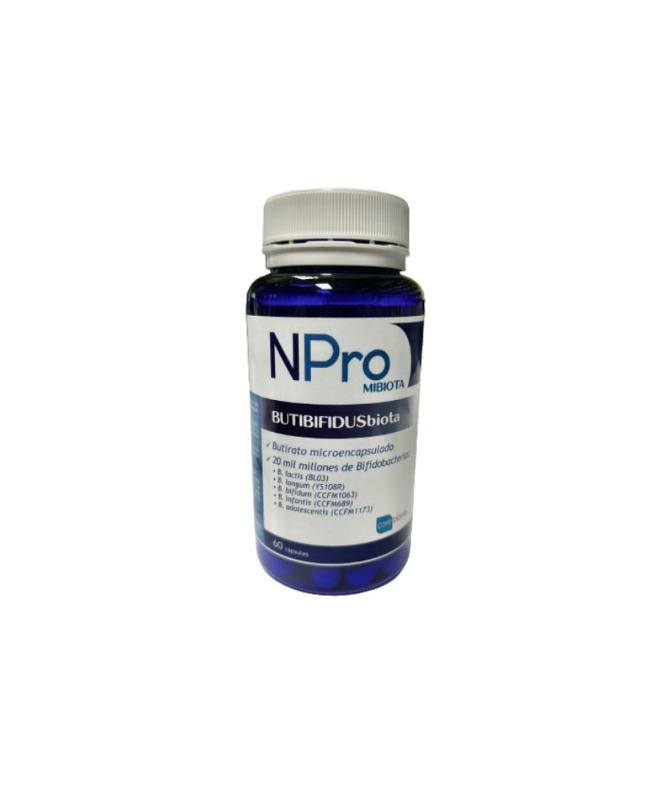 NPRO BUTIBIFIDUS BIOTA 60CAP – foto del producto bifidobacterium ufc npro NPRO BUTIBIFIDUS BIOTA 60CAP – foto del producto bifidobacterium ufc npro