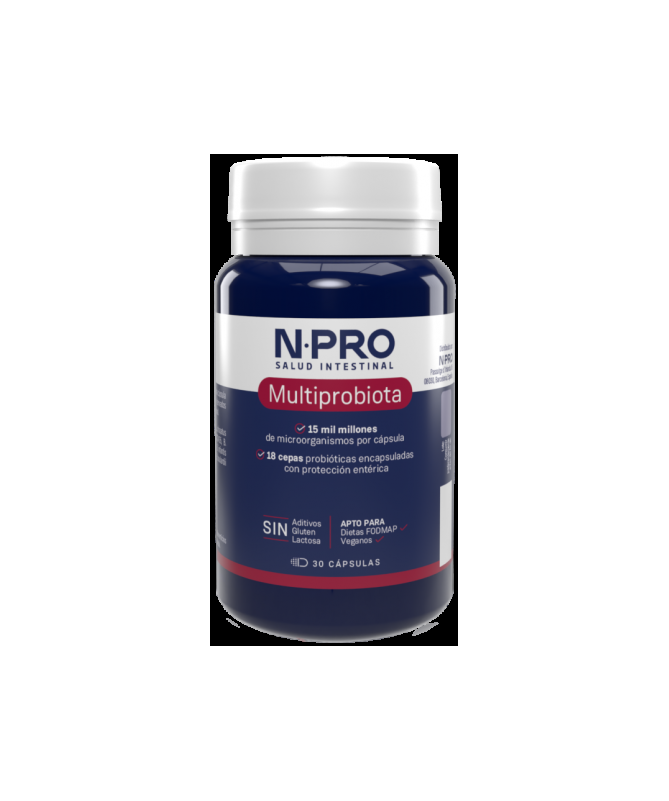 NPRO MULTIPROBIOTA 30CAP – foto del producto cápsula bifidobacterium longum NPRO MULTIPROBIOTA 30CAP – foto del producto cápsula bifidobacterium longum
