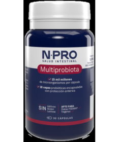 NPRO MULTIPROBIOTA 30CAP – foto del producto cápsula bifidobacterium longum