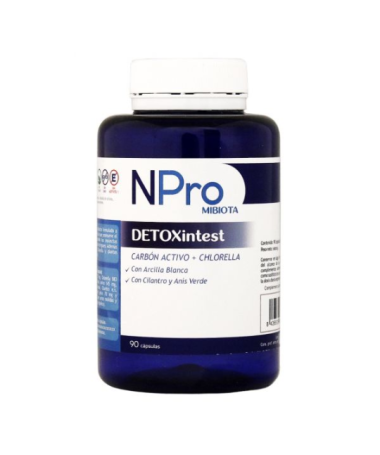 NPRO DETOXINTEST 90CAP – foto del producto cápsula 145 npro