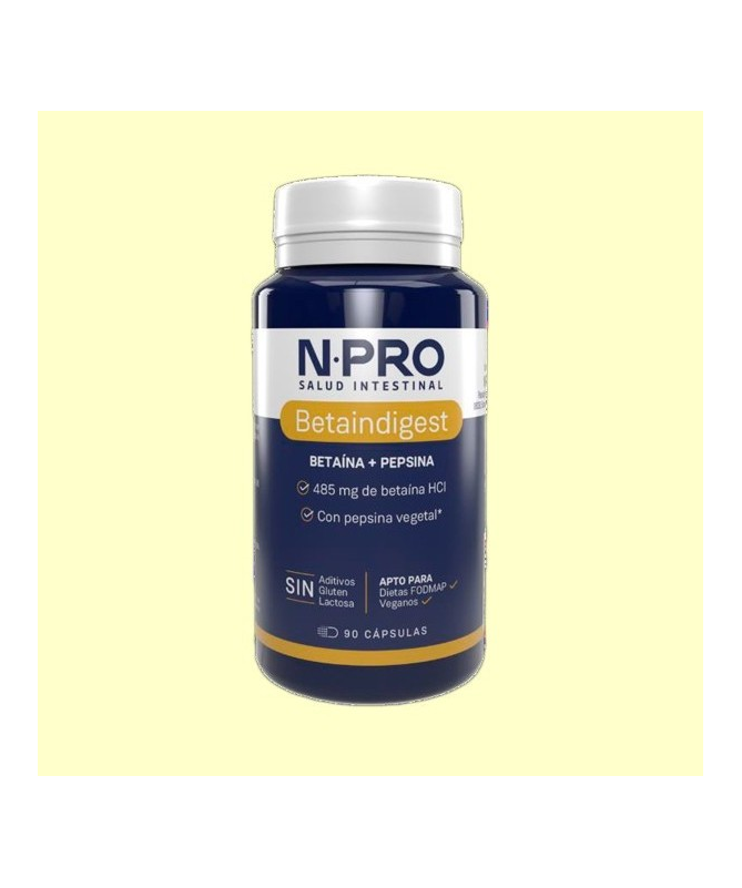 NPRO BETAINDIGEST 90CAP – foto del producto cápsula vegetal npro NPRO BETAINDIGEST 90CAP – foto del producto cápsula vegetal npro