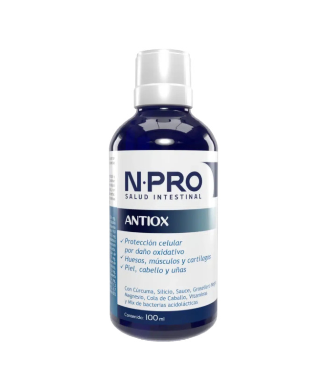 NPRO ANTIOX 100ML – foto del producto vitamina lactobacillus negra