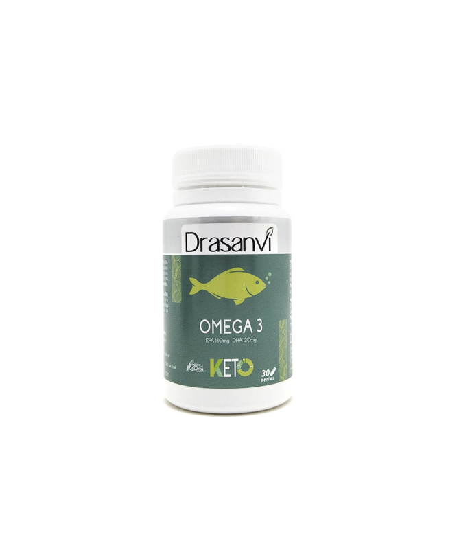 OMEGA 3 30 PERLAS KETO – foto del producto pescado vitamina omega OMEGA 3 30 PERLAS KETO – foto del producto pescado vitamina omega