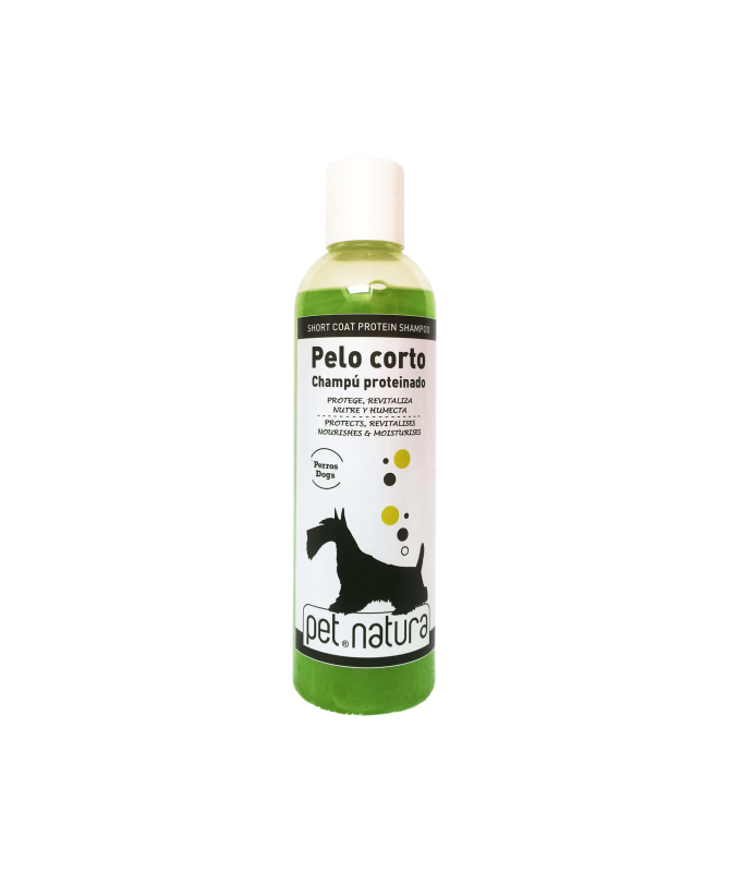CHAMPU PELO CORTO PERROS 500ML – foto del producto champu pelo corto
