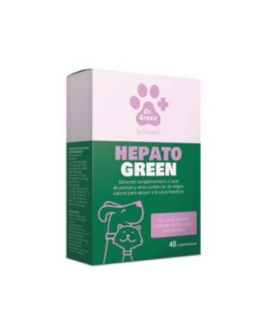 DR. GREEN VETERINARIA HEPATOGREEN PERROS Y GATOS 48 COMP – foto del producto green veterinaria hepatogreen