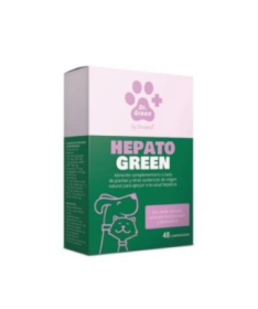 DR. GREEN VETERINARIA HEPATOGREEN PERROS Y GATOS 48 COMP – foto del producto green veterinaria hepatogreen