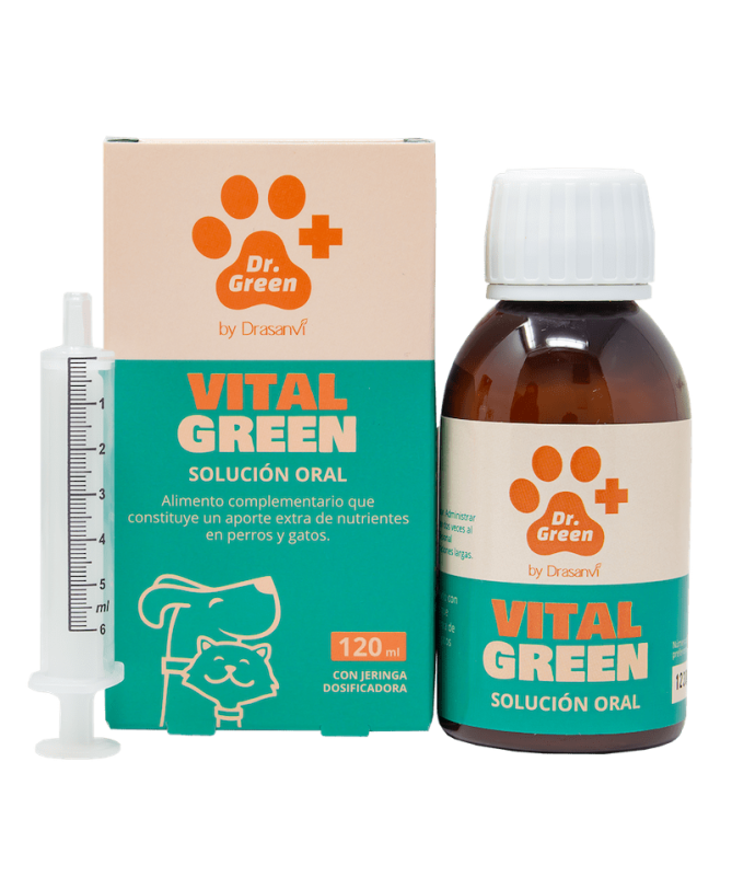 VITALGREEN PERROS Y GATOS 120ML – foto del producto vitalgreen perros gatos