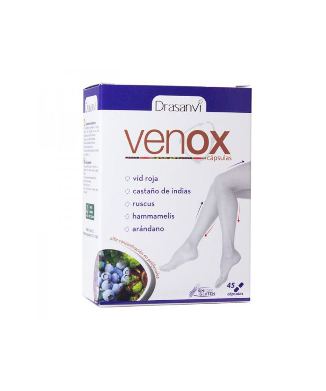 VENOX 45CAP – foto del producto extracto seco aporte