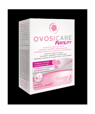 OVOSICARE FERTILITY 60 CAPS – foto del producto vitamina ácido fertility