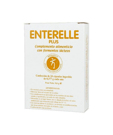 ENTERELLE PLUS 24CAP – foto del producto maíz dióxido enterelle