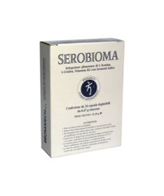 SEROBIOMA 24CAP – foto del producto bifidobacterium ácidos grasos