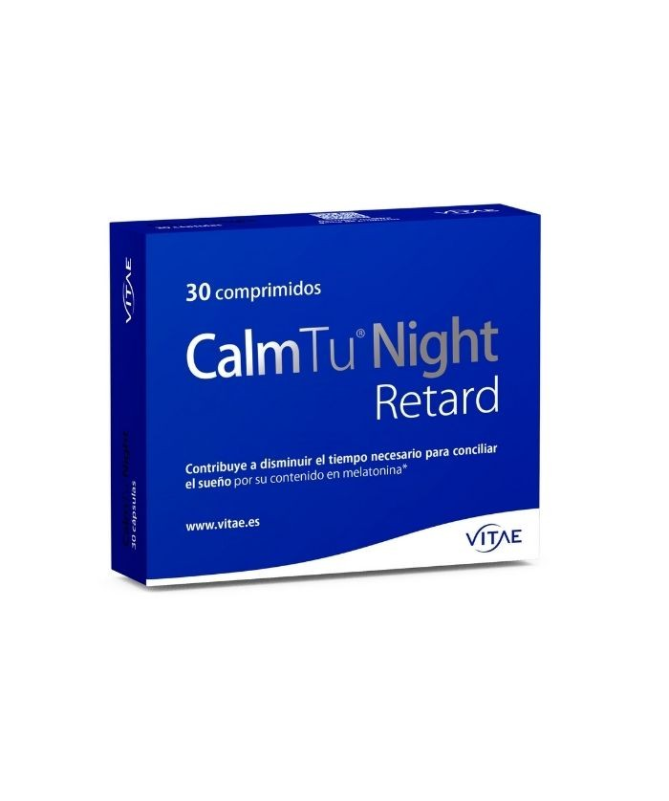 CALM TU NIGTH RETARD 60COMP – foto del producto extracto pasiflora valeriana CALM TU NIGTH RETARD 60COMP – foto del producto extracto pasiflora valeriana