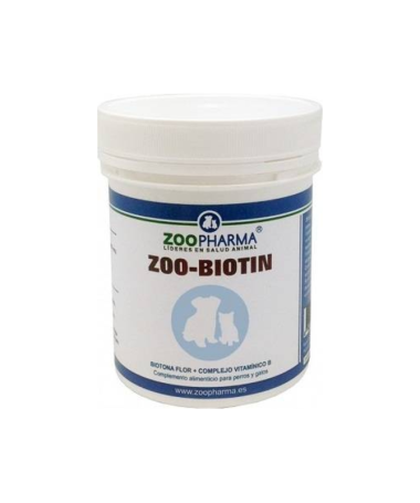 ZOO BIOTIN MASCOTAS 30COMP – foto del producto zoo biotin mascotas