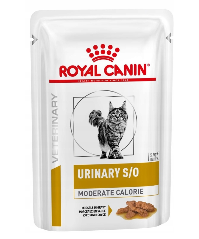 ROYAL VET FELINE URINARY S O MODERATE CALORIE 12X85GR – foto del producto tienes contacta nuestro