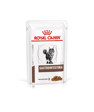 ROYAL VET FELINE GASTRO INTESTINAL POUCH CAJA 12X85GR – foto del producto tienes contacta nuestro