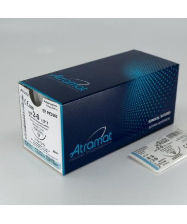 POLIPROPILENO 0 AG.TRIANGULAR 1/2 26MM H75CM 12UD